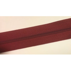 Dragkedja 55cm vinröd
