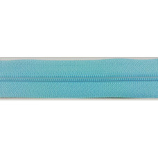 Dragkedja 18cm turkos