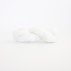 2-tr ullgarn blekt vit