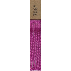 Virkgarn 8/4 cerise