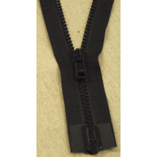 Dragkedja delbar 50cm svart