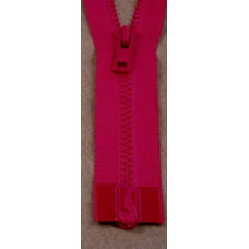 Dragkedja delbar 50cm cerise