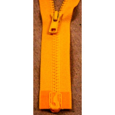 Dragkedja delbar 50cm gul