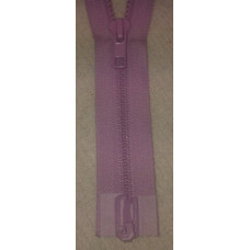 Dragkedja delbar 40cm ljungrosa